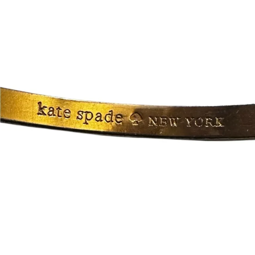 Kate Spade Gold-Tone “Heart of Gold” Bracelet - Picture 3 of 4